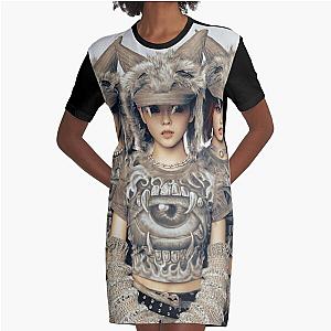 XG - WOKE UP  Graphic T-Shirt Dress