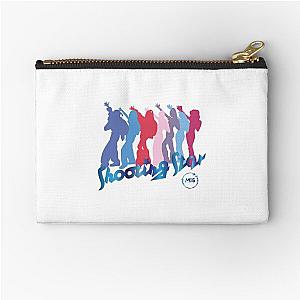 XG Shooting star dance silhouette design Zipper Pouch