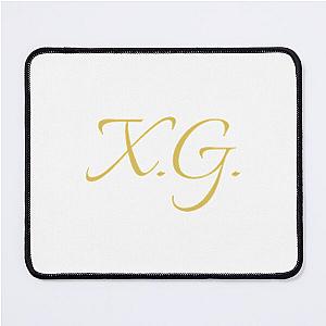 XG InitialsGold LetteringPersonalised Gifts Mouse Pad