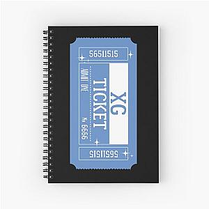 XG Ticket Spiral Notebook