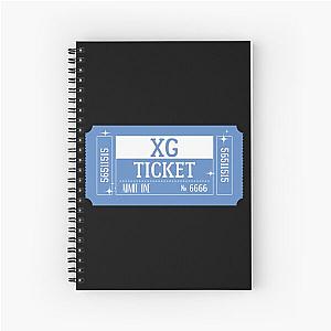 Xg Ticket Spiral Notebook