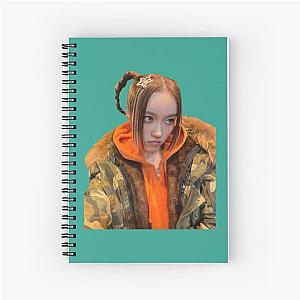 Orange XG Chisa Spiral Notebook