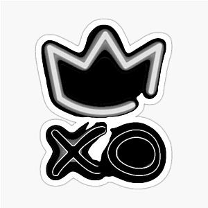 XO Crown Sticker