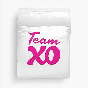 Team XO Shirt by DAM Creative Duvet Cover