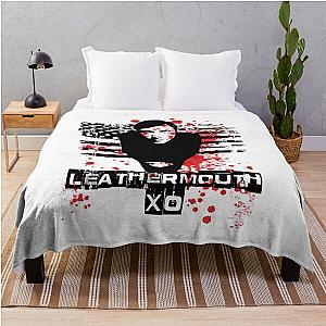 Leathermouth XO Throw Blanket