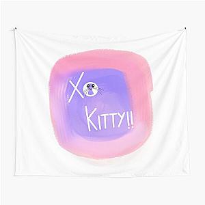XO kitty tapestry