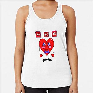 XO Heart Racerback Tank Top