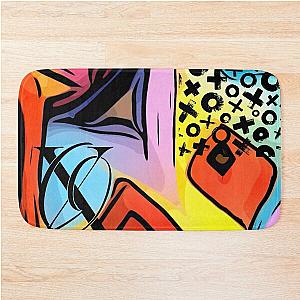Funky XO Bath Mat