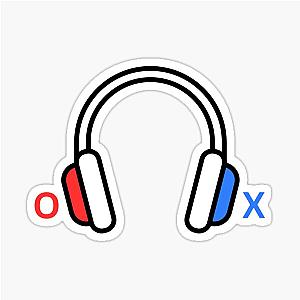 XO Headphones Sticker