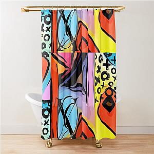 Funky XO Shower Curtain