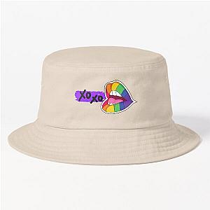 Pride Flag Lips Bucket Hat