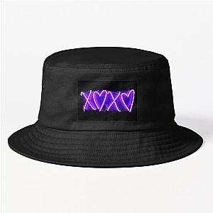Xo Heart Neon Light Bucket Hat