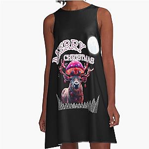 Xo - Merry Christmas A-Line Dress