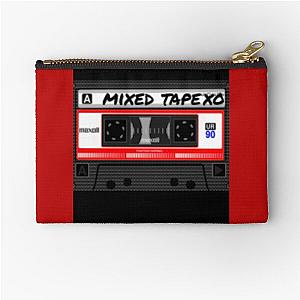 Mixed Tape Zipper Pouch