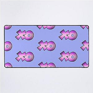 XO Purple Desk Mat
