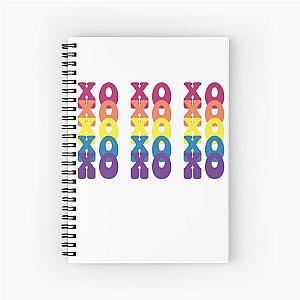 XO for Valentine's Day Spiral Notebook