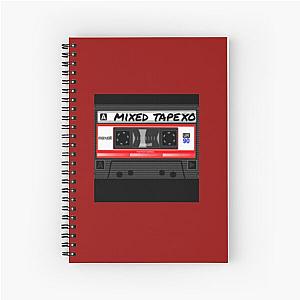 Mixed Tape Spiral Notebook