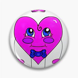 Xo Heart Purple Pin