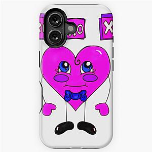 Xo Heart Purple iPhone Tough Case