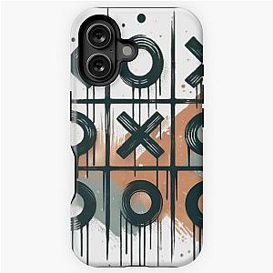 Tic Tac Toe Game Board iPhone Tough Case
