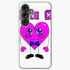 Xo Heart Purple Samsung Galaxy Soft Case
