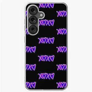 Xo heart neon light Samsung Galaxy Soft Case