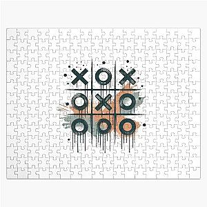 Tic-Tac-Toe Game Boardxo Game Lover Jigsaw Puzzle