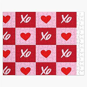 Heart Love Pattern Design Jigsaw Puzzle