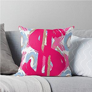Dollar sign Throw Pillow