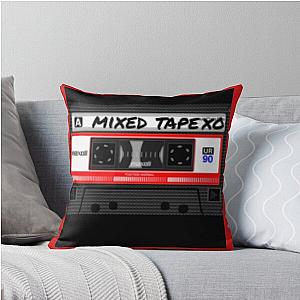 Mixed Tape Throw Pillow