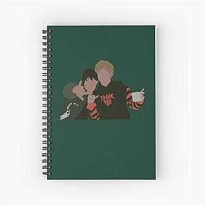 Sam and Colby Thank You64 Spiral Notebook