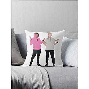 Sam and Colby     Throw Pillow