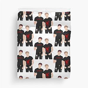 Sam and Colby  Duvet Cover