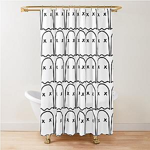 XPLR Sam and Colby, XPLR Ghost Shower Curtain