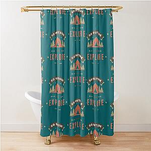 xplr   Shower Curtain