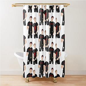 Sam and Colby  Shower Curtain