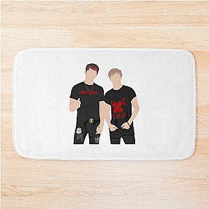 Sam and Colby  Bath Mat