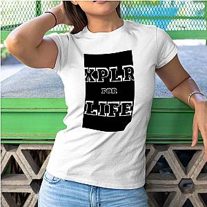 Xplr T-shirt Background Logo T-shirt