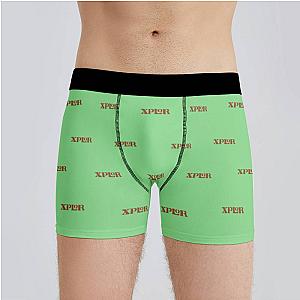 Xplr Boxers Custom Photo Boxers Men's Underwear Plain Green Boxers