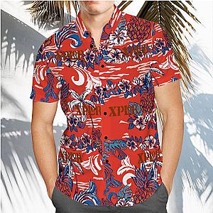 Xplr Hawaiian Shirt Custom Photo Hawaiian Shirt Vintage Floral Pattern Hawaiian Shirt