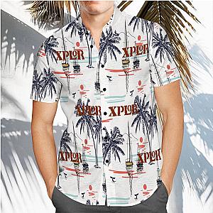 Xplr Hawaiian Shirt Custom Photo Hawaiian Shirt Chinoiserie Print Hawaiian Shirt