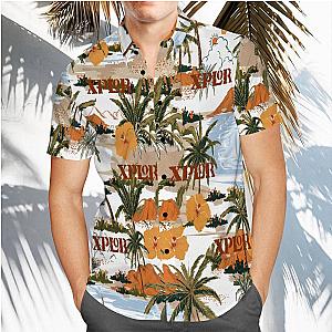 Xplr Hawaiian Shirt Custom Photo Hawaiian Shirt Beach Pattern Hawaiian Shirt