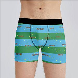 Xplr Boxers Custom Photo Boxers Men's Underwear Striped Printed Boxers Blue