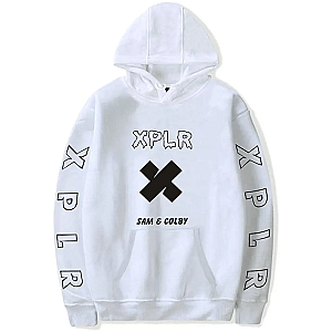 XPLR Hoodie - Streetwear Print Sam and Colby XPLR Hoodie