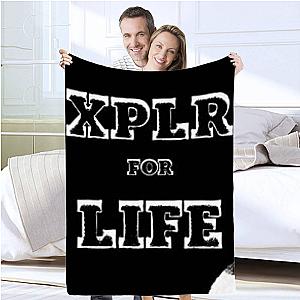 Xplr Blanket Background Logo Blanket