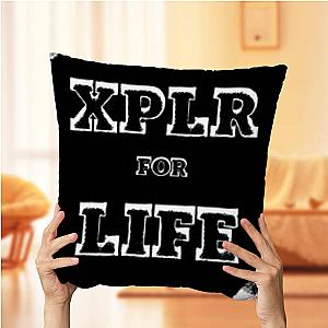 Xplr Pillow Classic Celebrity Pillow Background Logo Pillow