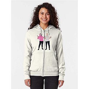 Sam and Colby Zipped Hoodie XPLR Hoodie Hoodie Unisex Hoodie Sam and Cobly Merch Hoodie