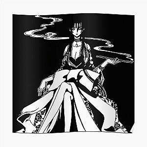 xxxHolic Posters - xxxHolic - Yuuko - Blackand White Poster RB1301