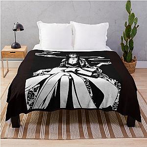 xxxHolic Blanket - xxxHolic - Yuuko - Blackand White Classic . Throw Blanket RB1301