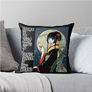 xxxHolic Pillows - yuuko ichihara anime quote xxxholic -there is no such thing as a coincidence in this worl- Throw Pillow RB1301